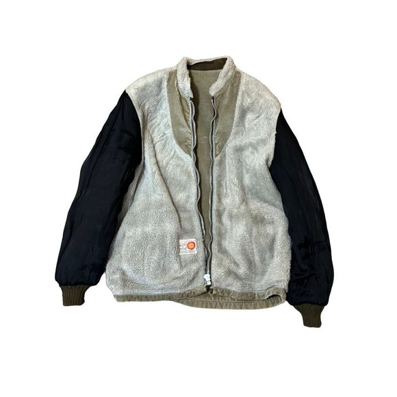 1980s Vintage Jackets Lakeland Mens Lining Faux Fur, Suede  Full Zip Size 40 - Picture 16 of 16